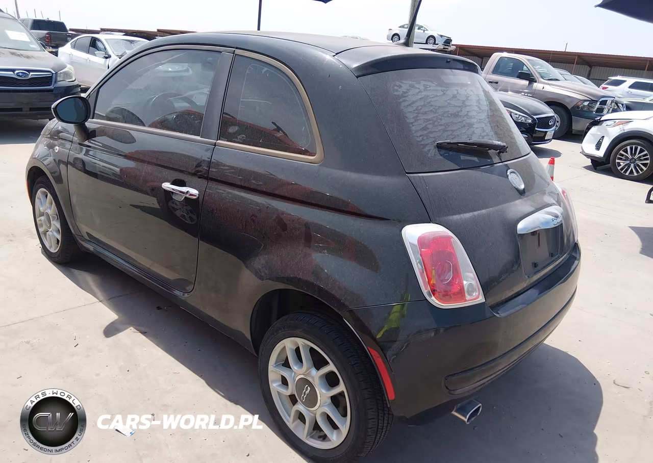 2012 Fiat 500 Pop VIN:3C3CFFAR1CT319544 - 3