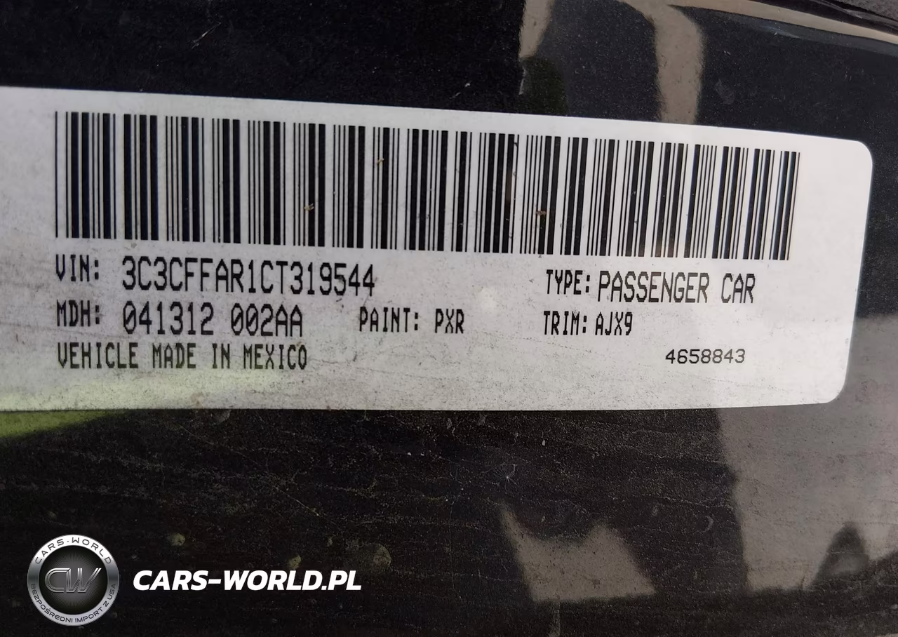 2012 Fiat 500 Pop VIN:3C3CFFAR1CT319544 - 9