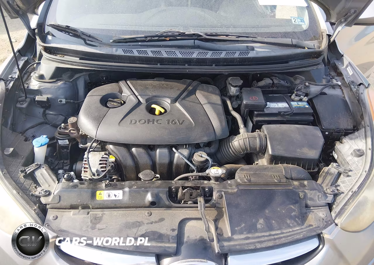 2013 Hyundai Elantra Gls VIN:KMHDH4AE2DU539077 - 10