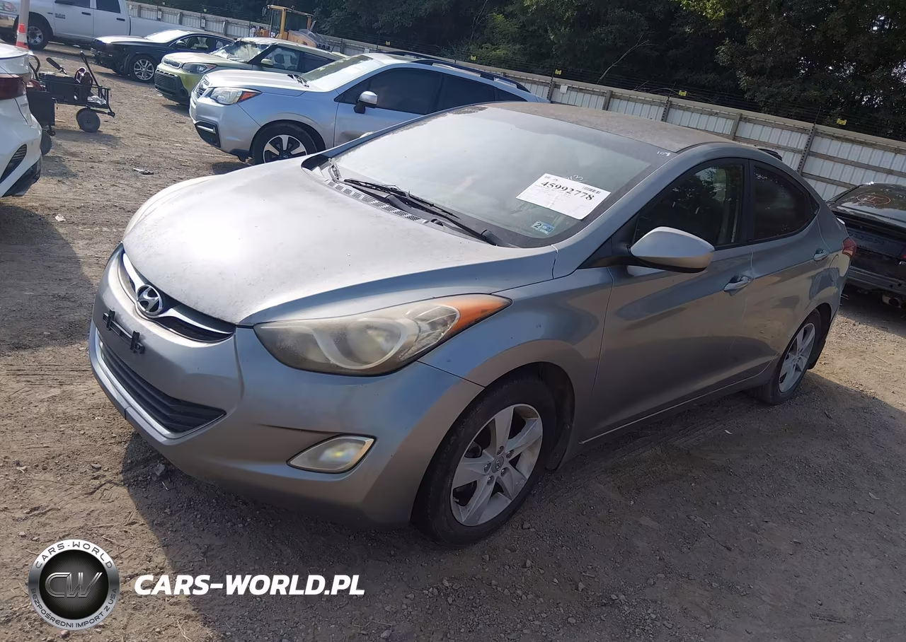 2013 Hyundai Elantra Gls VIN:KMHDH4AE2DU539077 - 2