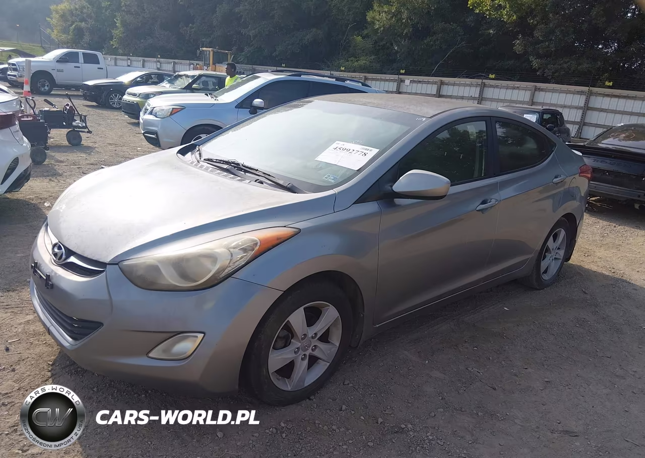 2013 Hyundai Elantra Gls VIN:KMHDH4AE2DU539077 - 6