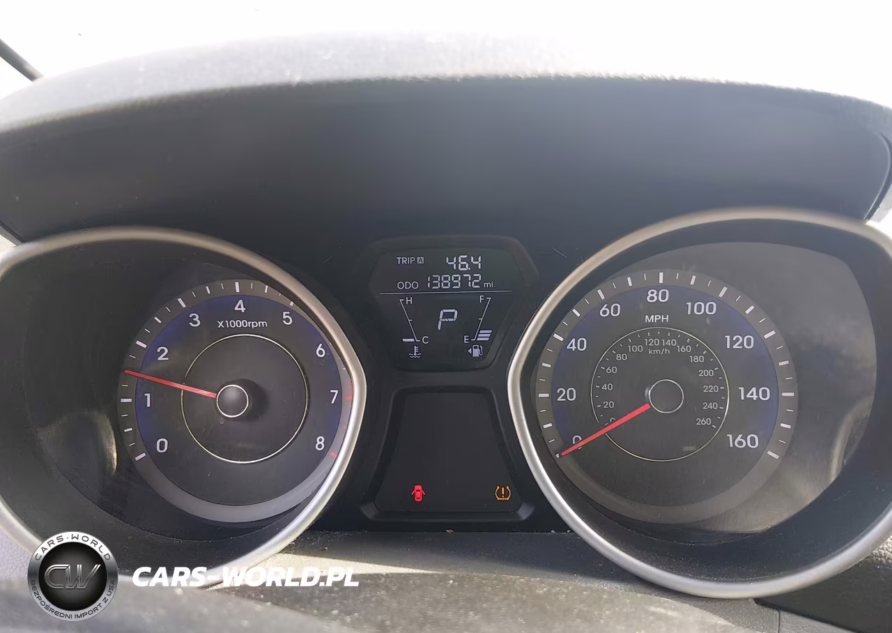 2013 Hyundai Elantra Gls VIN:KMHDH4AE2DU539077 - 7