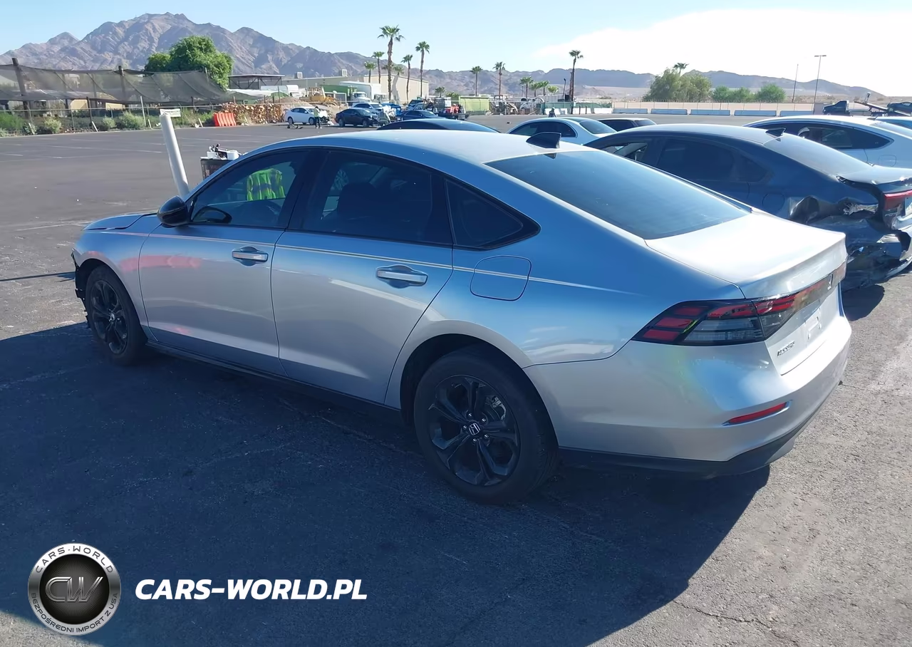2025 Honda Accord Se VIN:1HGCY1F4XSA026738 - 3