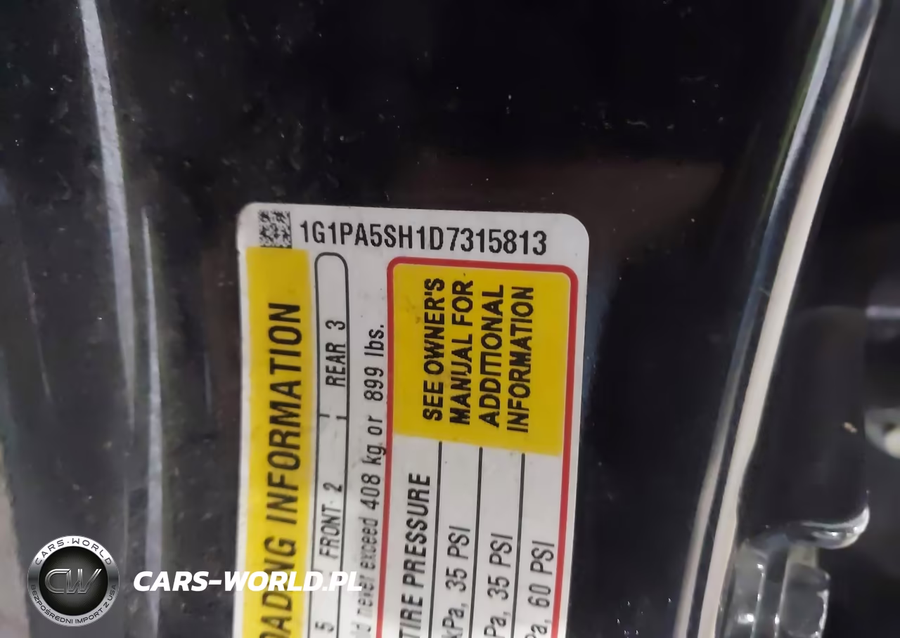 2013 Chevrolet Cruze Ls Auto VIN:1G1PA5SH1D7315813 - 9