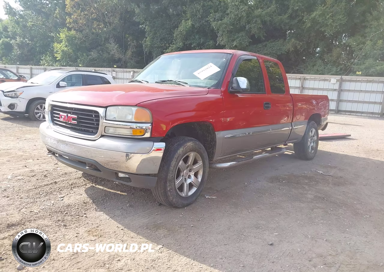 2002 GMC Sierra 1500 Sle VIN:2GTEK19T921339785 - 2