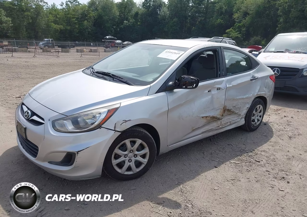2012 Hyundai Accent Gls VIN:KMHCT4AEXCU064464 - 2