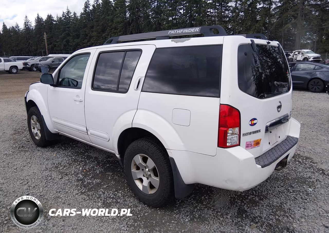 2006 Nissan Pathfinder S VIN:5N1AR18W76C673654 - 3