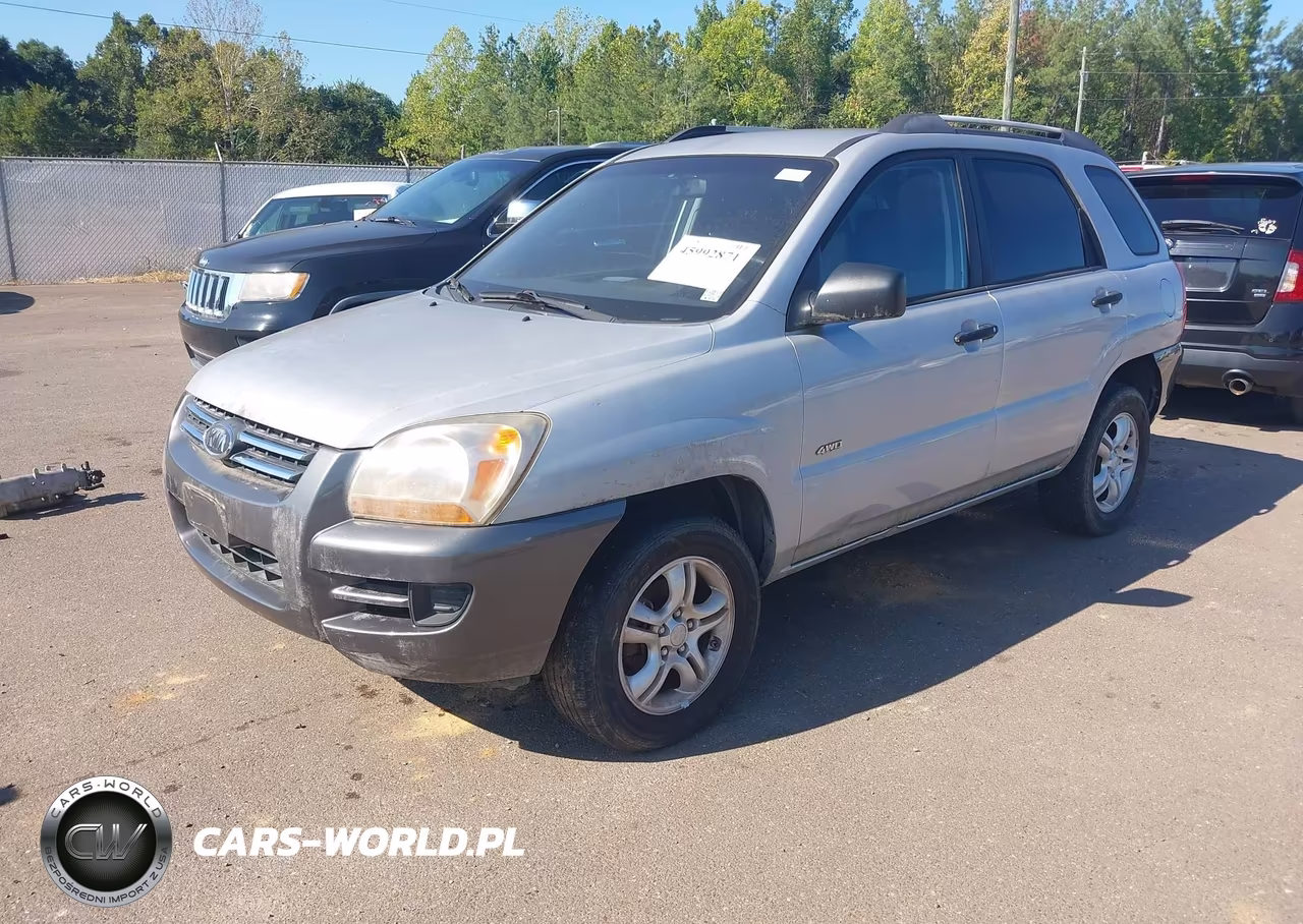 2008 Kia Sportage Lx V6 VIN:KNDJE723587469237 - 2