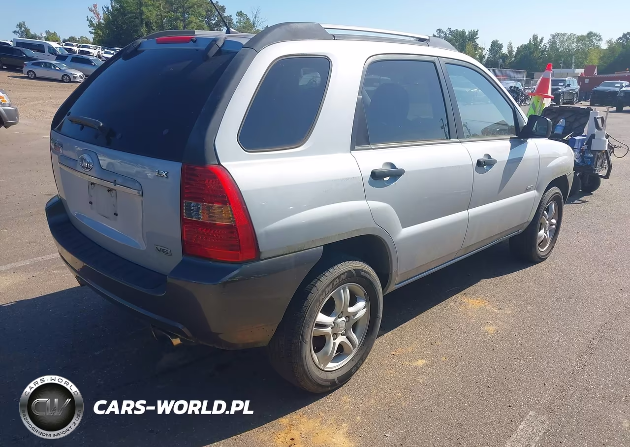 2008 Kia Sportage Lx V6 VIN:KNDJE723587469237 - 4