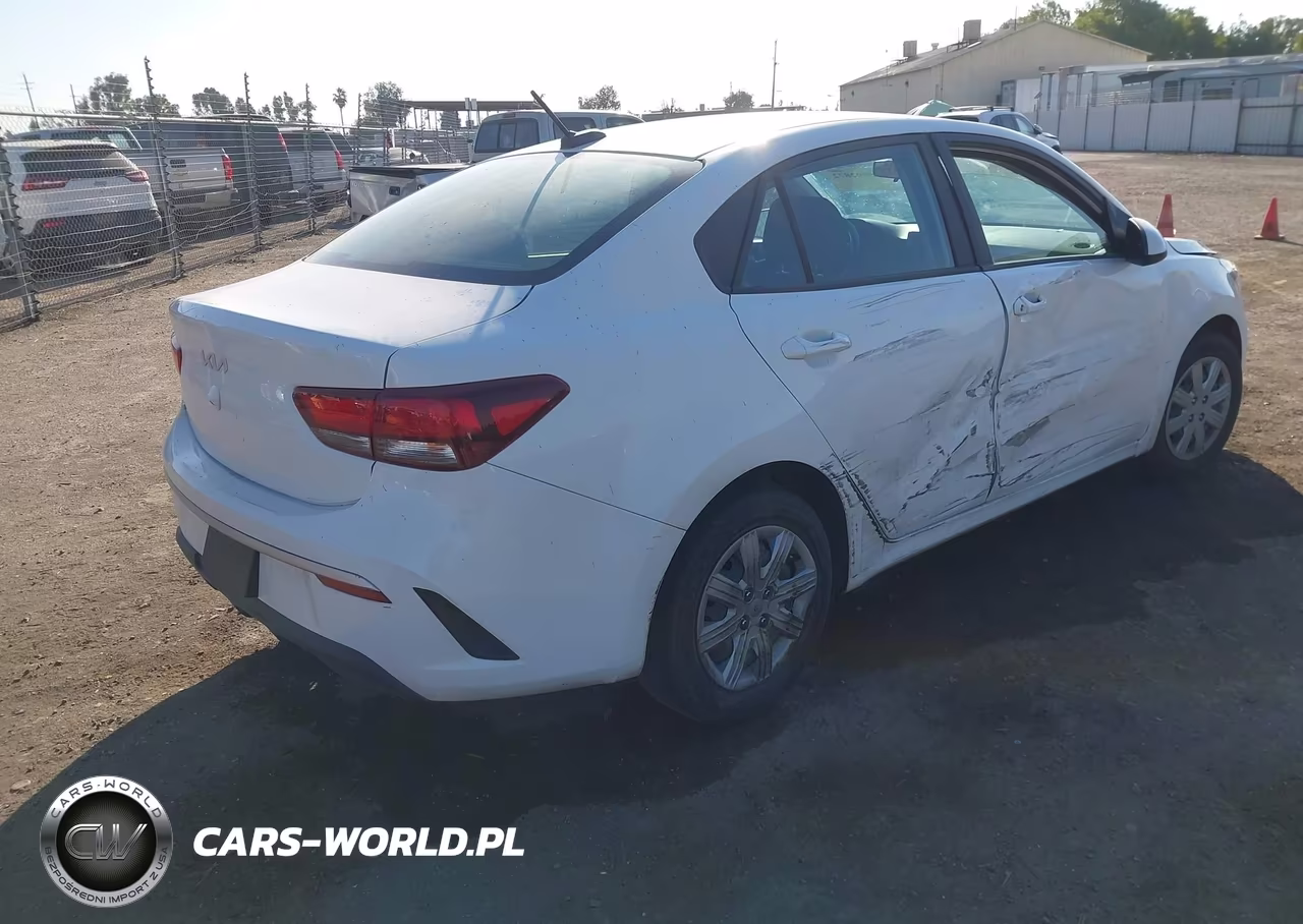 2023 Kia Rio Lx VIN:3KPA24AD5PE616303 - 4