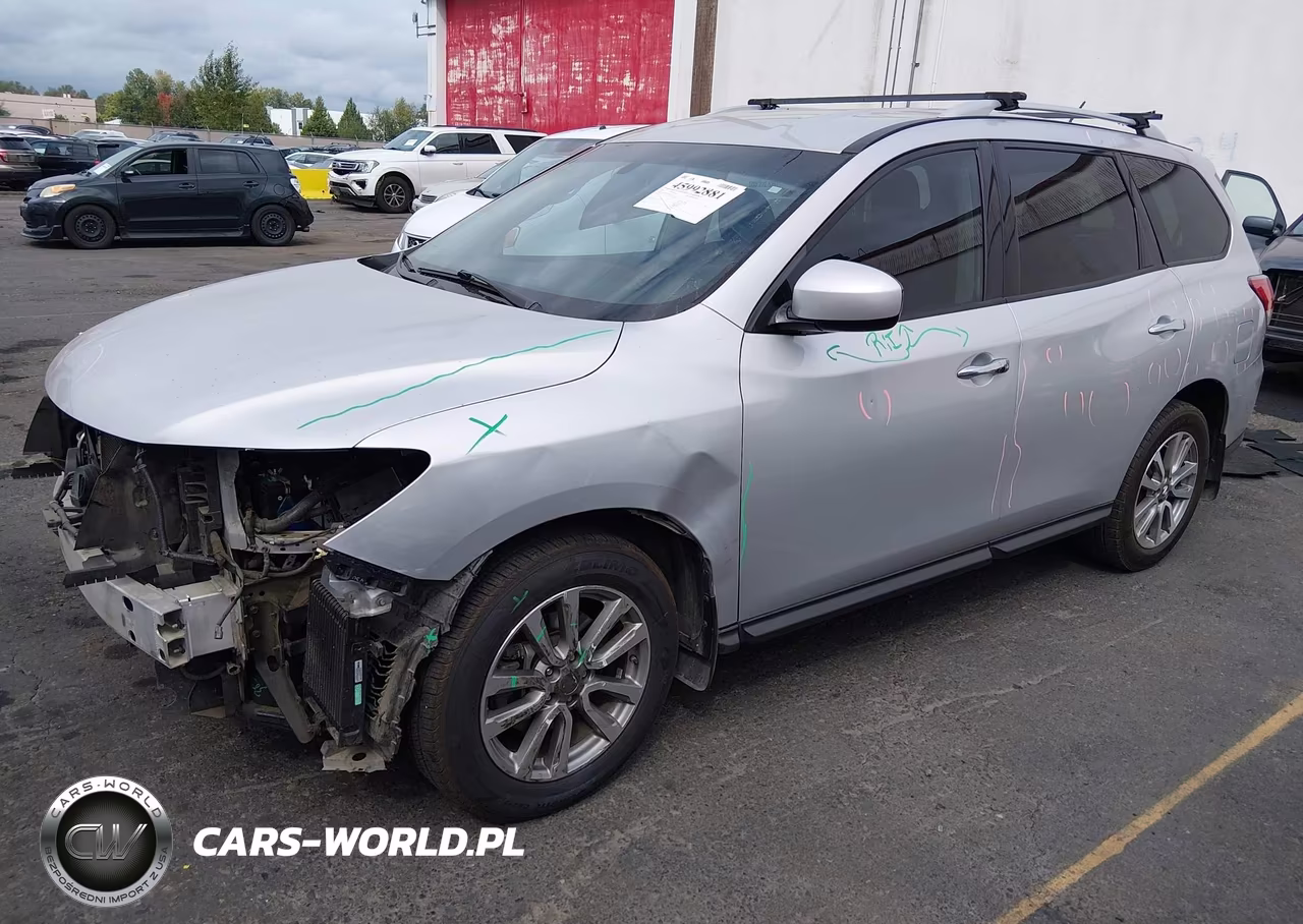 2016 Nissan Pathfinder S VIN:5N1AR2MN8GC665227 - 2