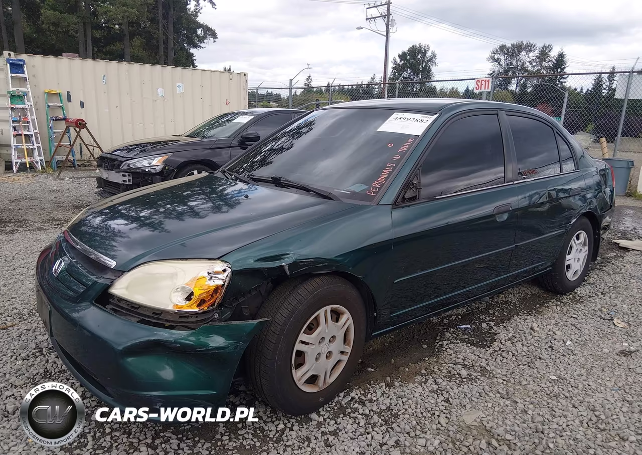 2001 Honda Civic Lx VIN:JHMES15521S000967 - 2