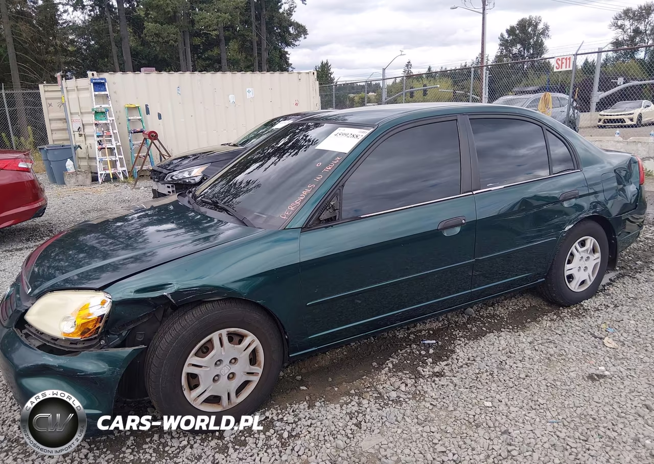 2001 Honda Civic Lx VIN:JHMES15521S000967 - 6