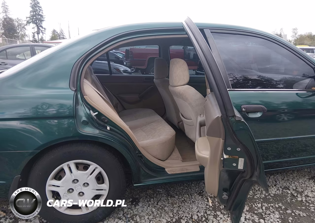 2001 Honda Civic Lx VIN:JHMES15521S000967 - 8