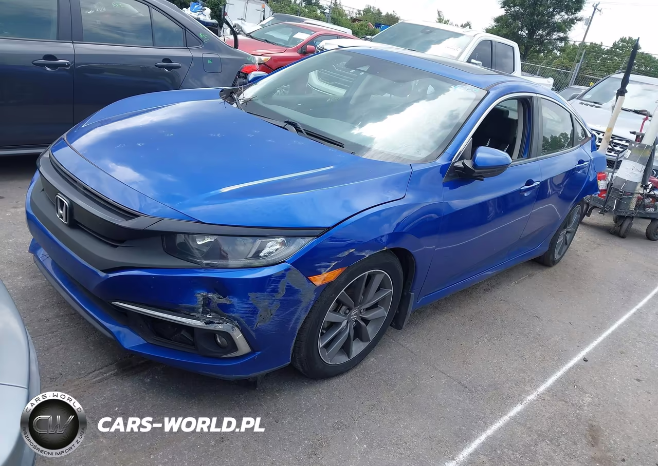 2019 Honda Civic Ex VIN:JHMFC1F30KX003238 - 2