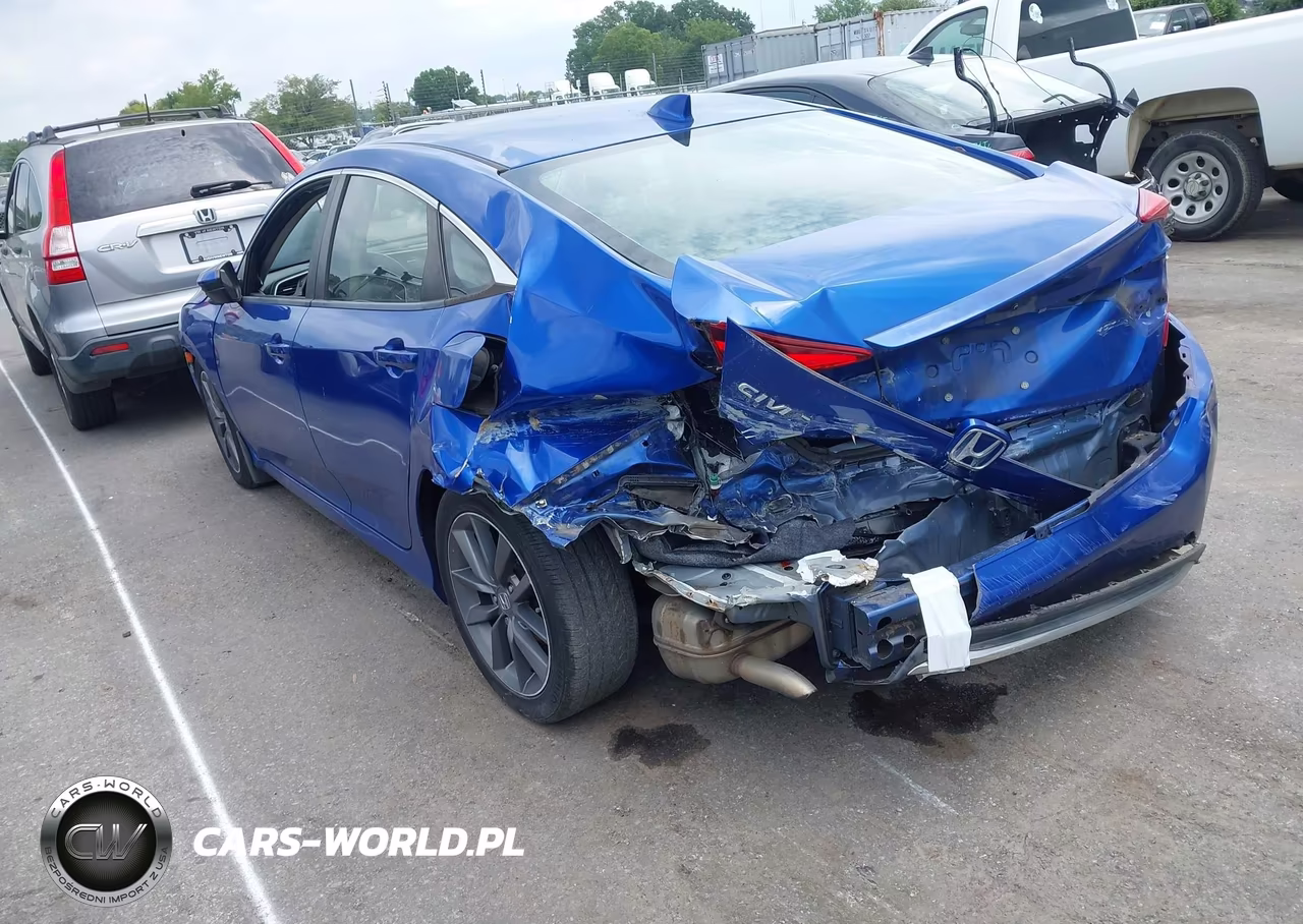 2019 Honda Civic Ex VIN:JHMFC1F30KX003238 - 3