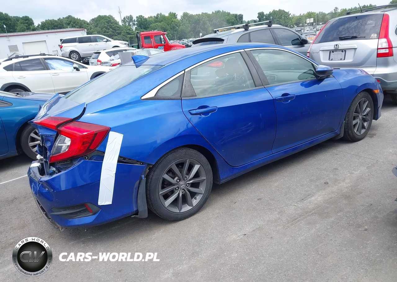 2019 Honda Civic Ex VIN:JHMFC1F30KX003238 - 4