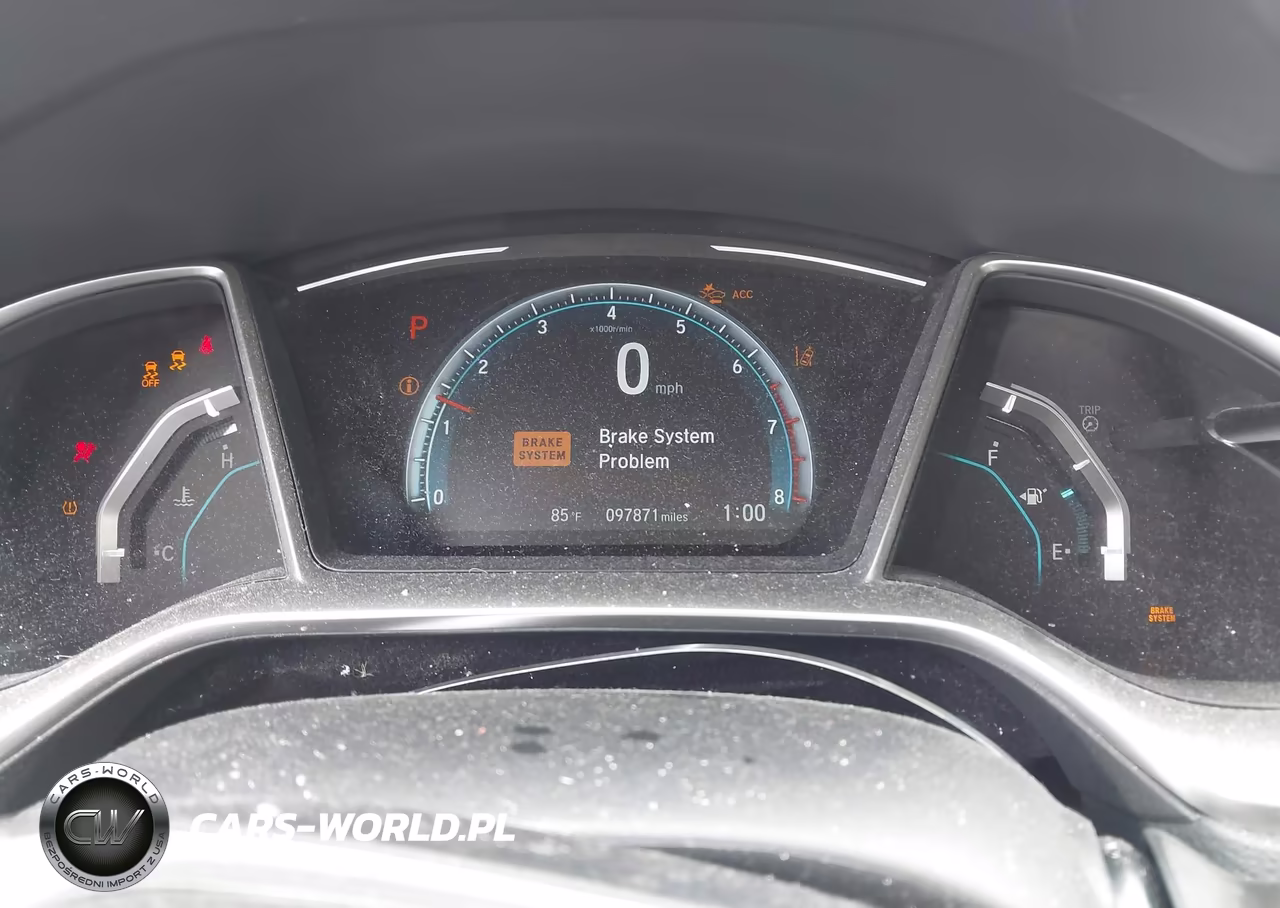 2019 Honda Civic Ex VIN:JHMFC1F30KX003238 - 7