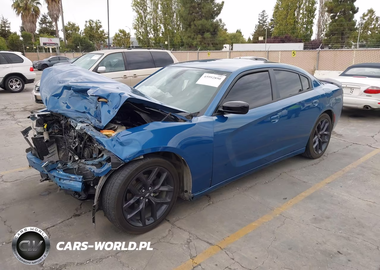 2020 Dodge Charger Sxt Rwd VIN:2C3CDXBG2LH192787 - 2