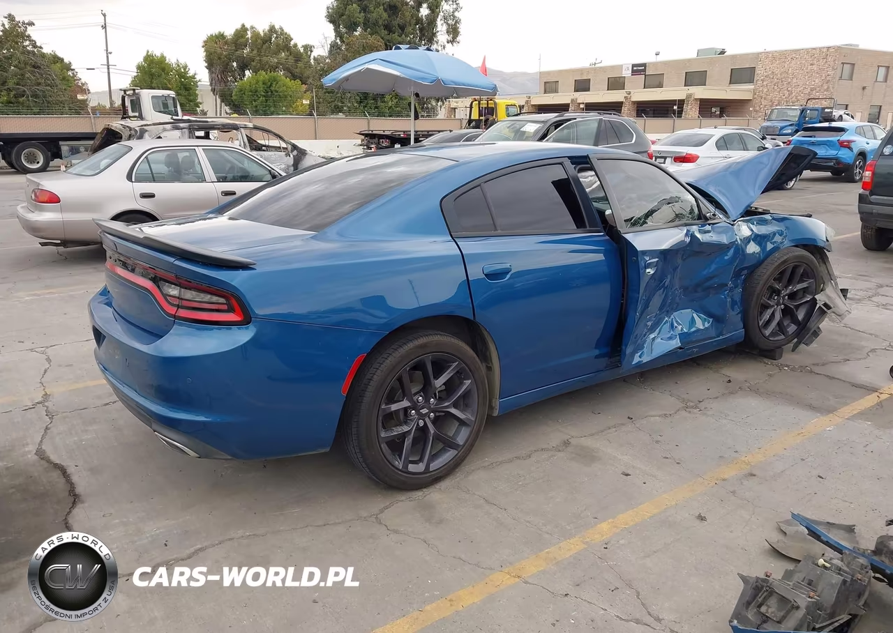2020 Dodge Charger Sxt Rwd VIN:2C3CDXBG2LH192787 - 4