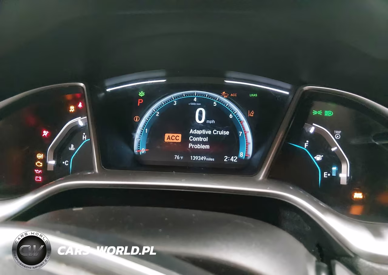 2019 Honda Civic Ex VIN:JHMFC1F37KX003950 - 7