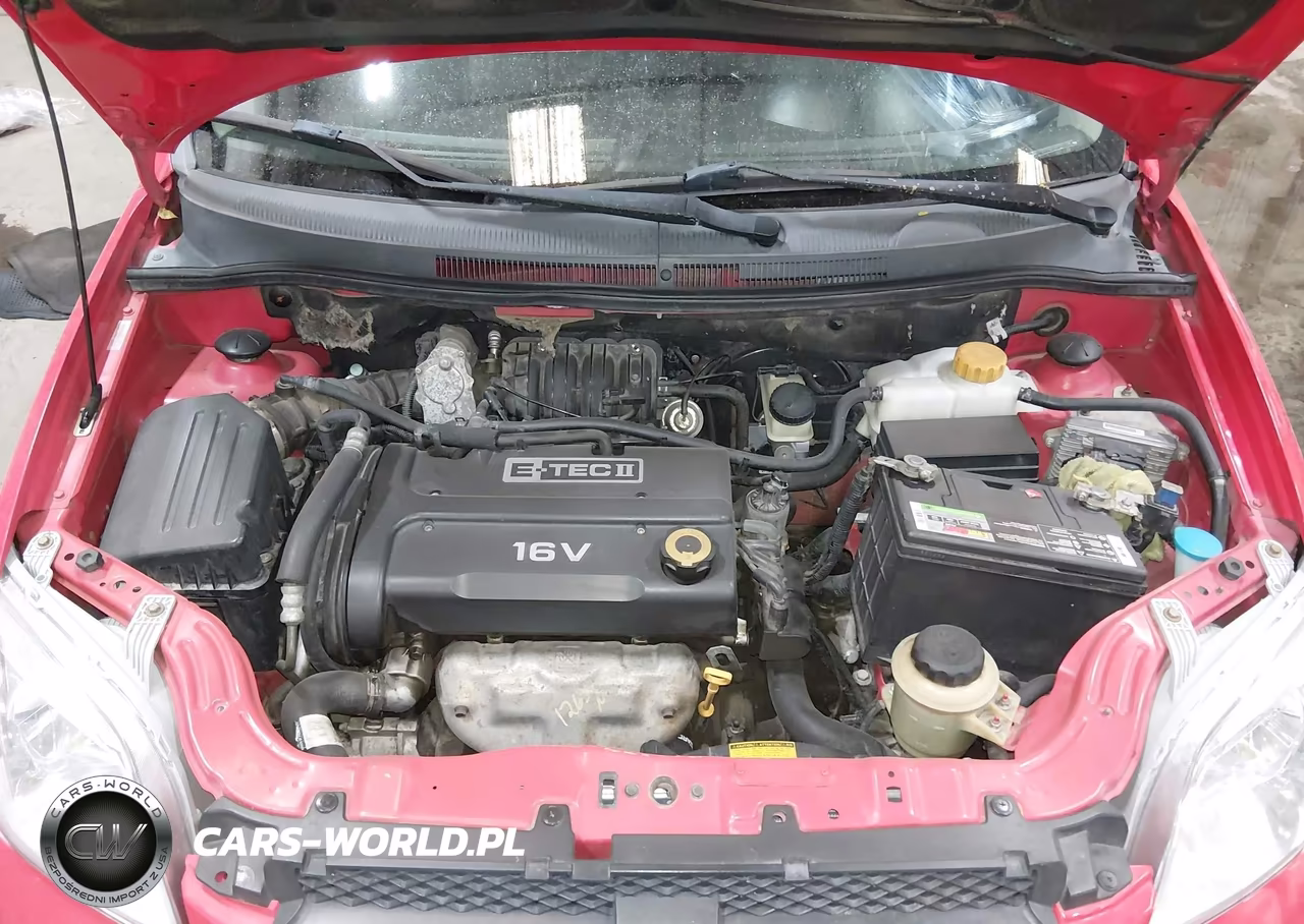 2008 Chevrolet Aveo Ls VIN:KL1TD56608B117062 - 10