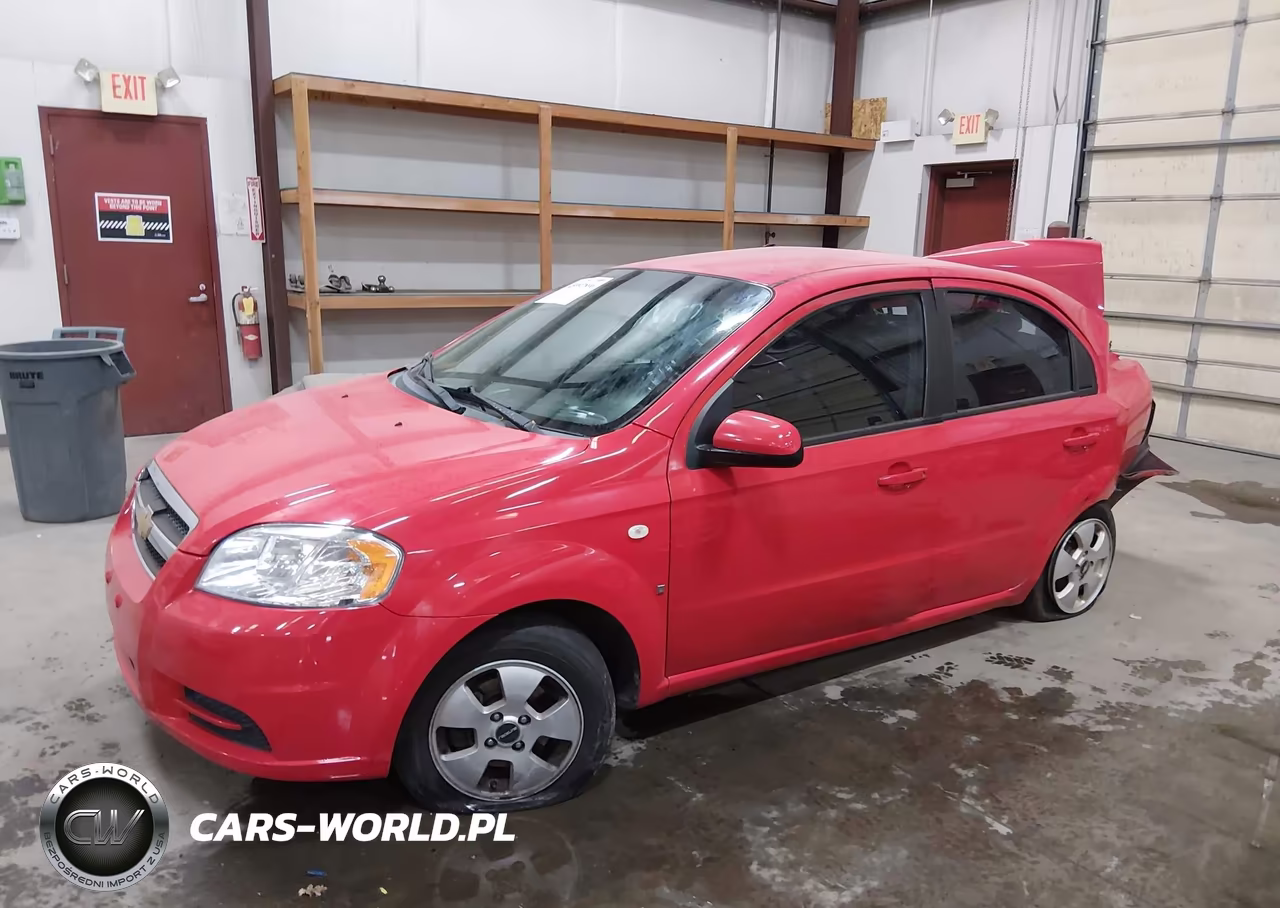 2008 Chevrolet Aveo Ls VIN:KL1TD56608B117062 - 2