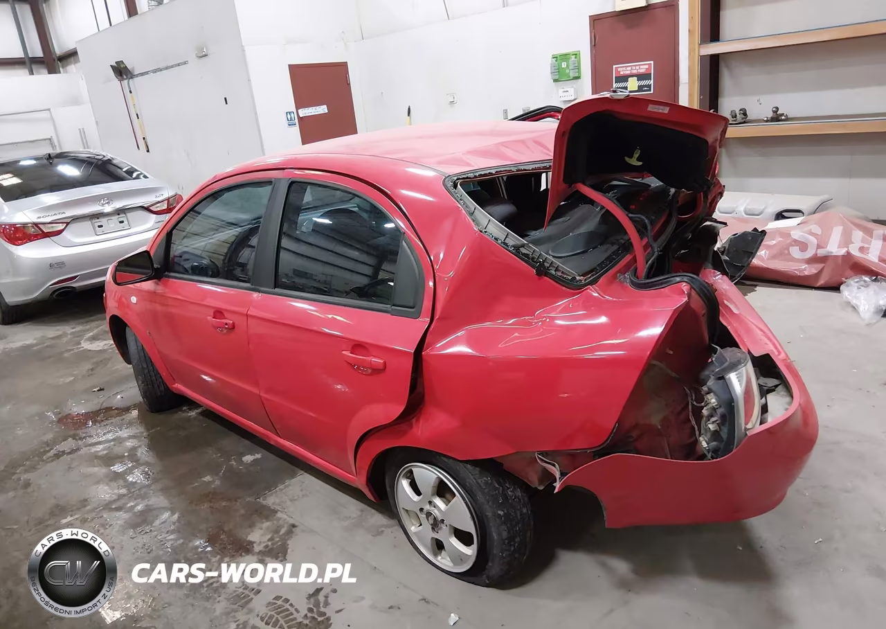 2008 Chevrolet Aveo Ls VIN:KL1TD56608B117062 - 3