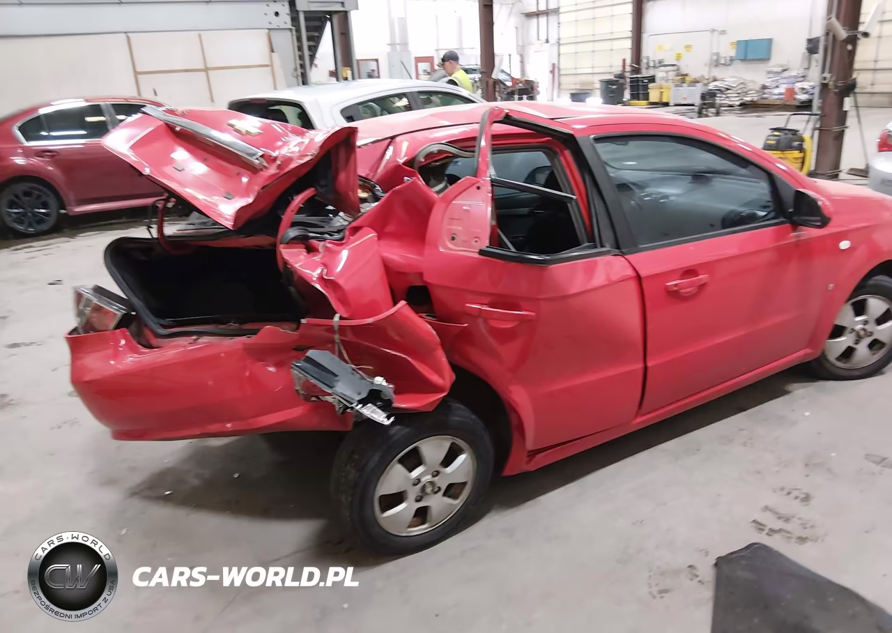2008 Chevrolet Aveo Ls VIN:KL1TD56608B117062 - 4