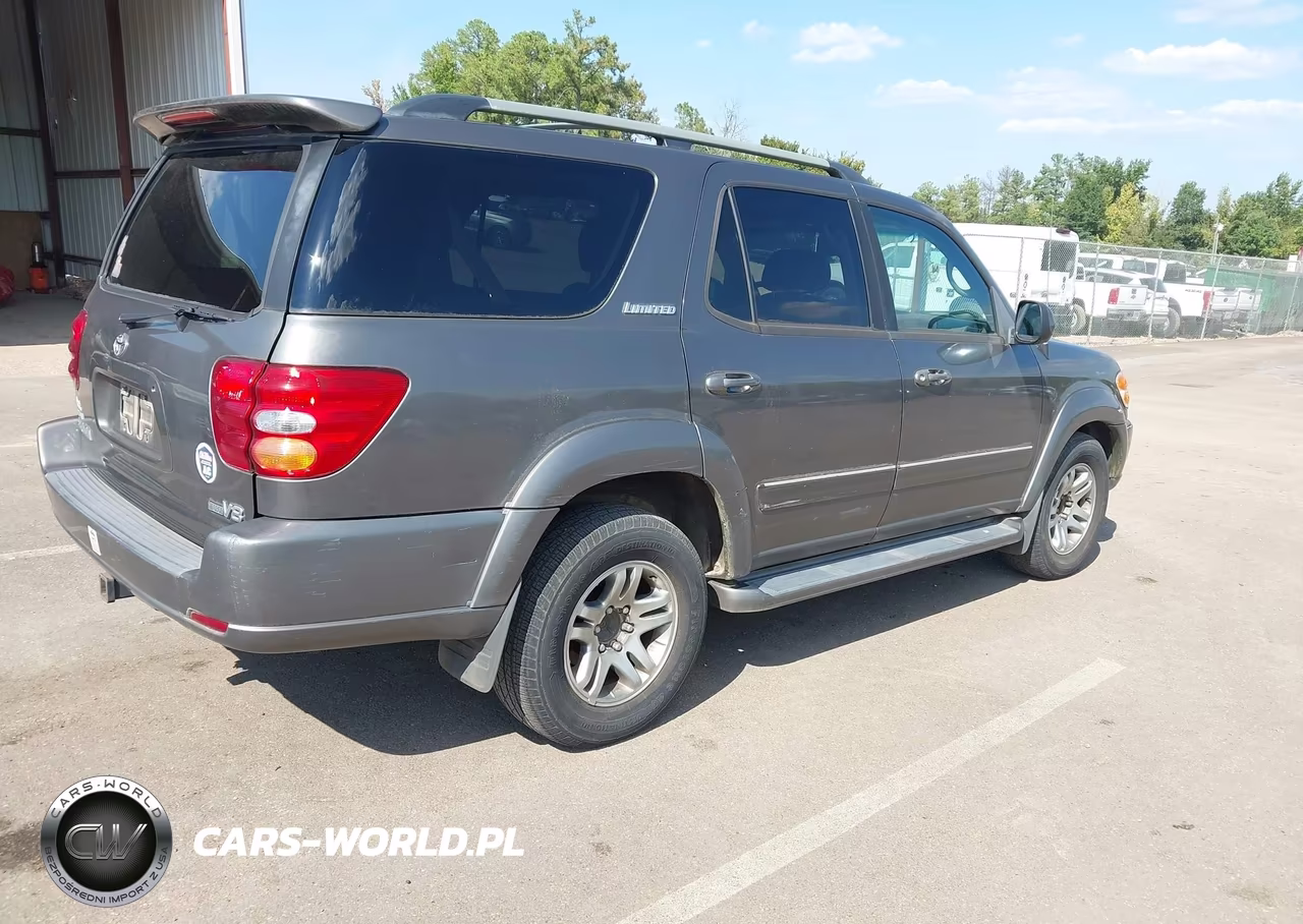 2003 Toyota Sequoia Limited V8 VIN:5TDZT38A03S198710 - 4