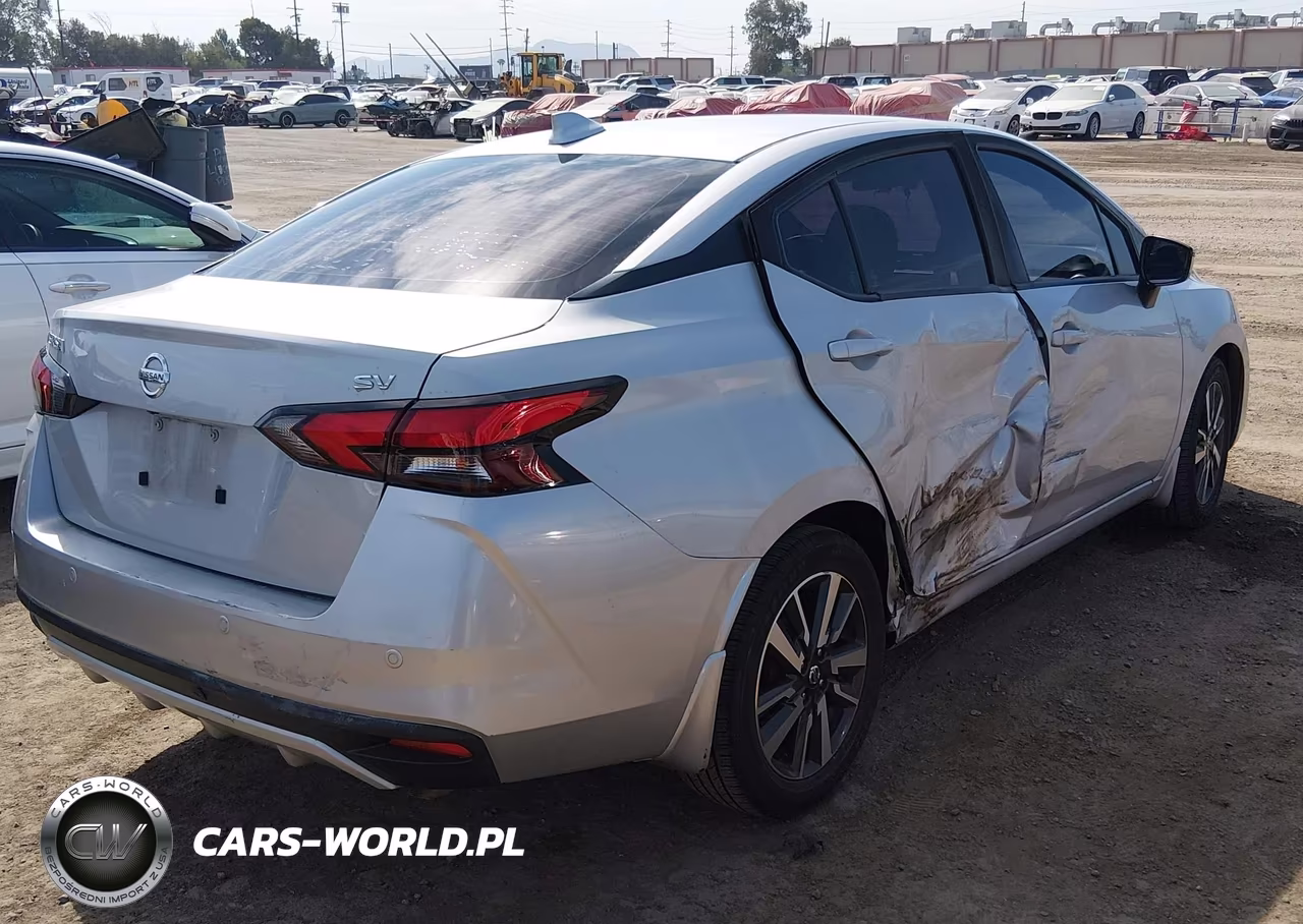 2021 Nissan Versa Sv Xtronic Cvt VIN:3N1CN8EV0ML824366 - 4