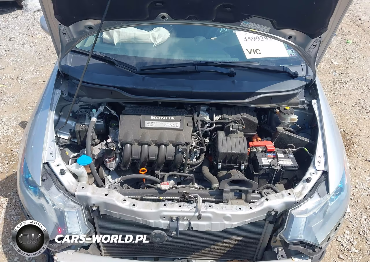 2010 Honda Insight Ex VIN:JHMZE2H78AS019826 - 10