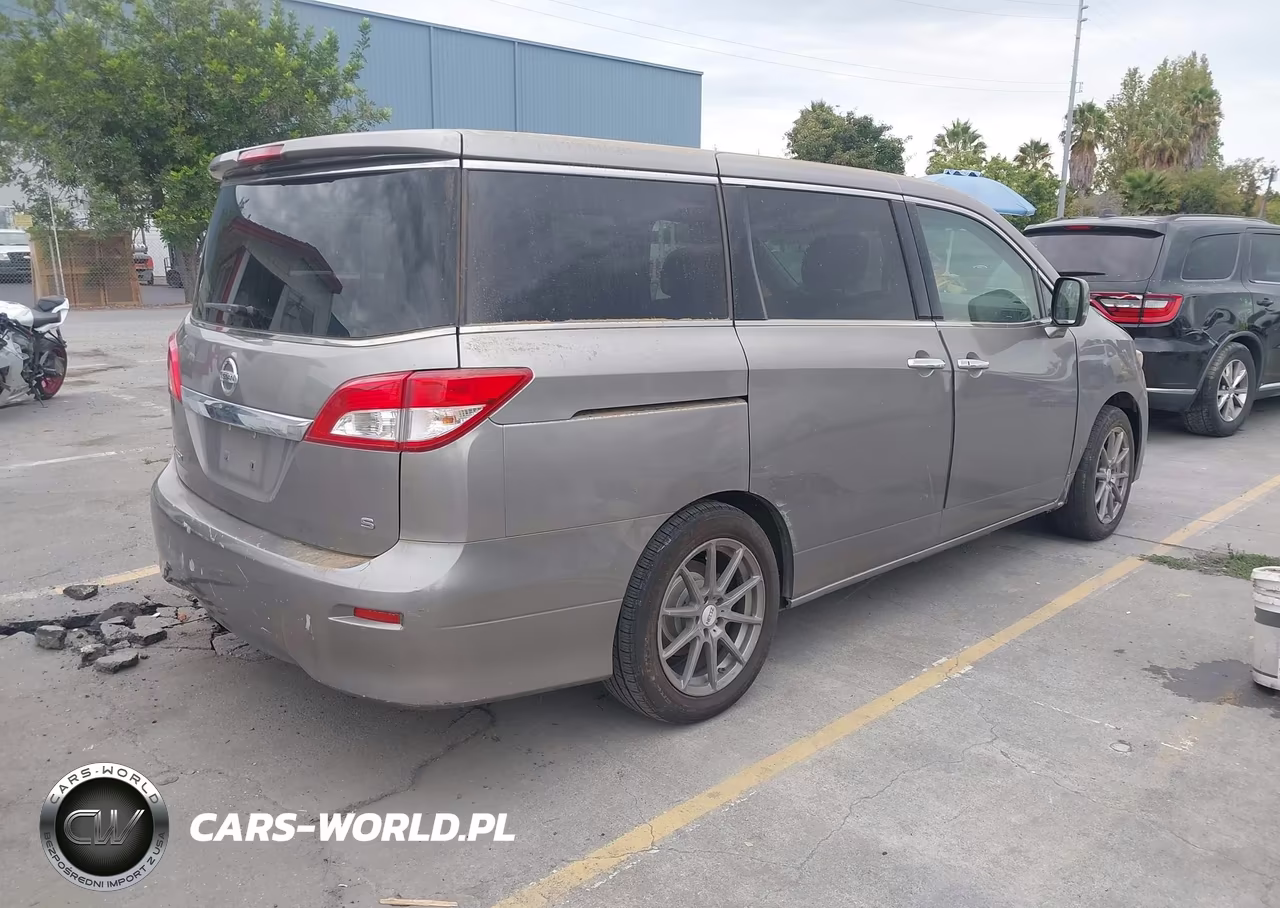 2012 Nissan Quest S VIN:JN8AE2KP9C9031411 - 4