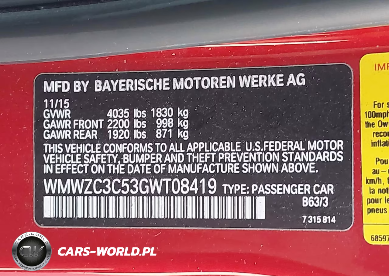 2016 Mini Countryman Cooper S VIN:WMWZC3C53GWT08419 - 9