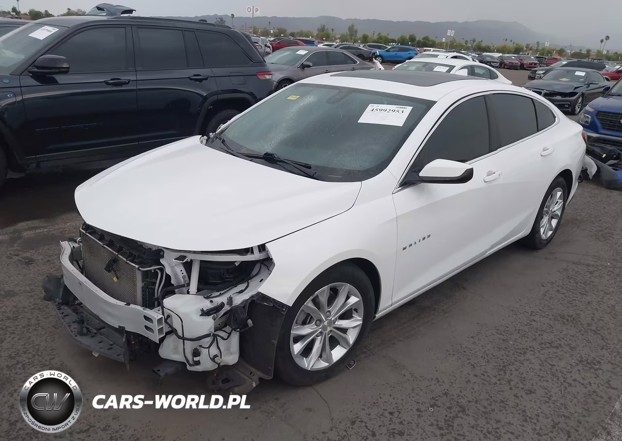 2021 Chevrolet Malibu Fwd Lt VIN:1G1ZD5ST4MF054736 - 2