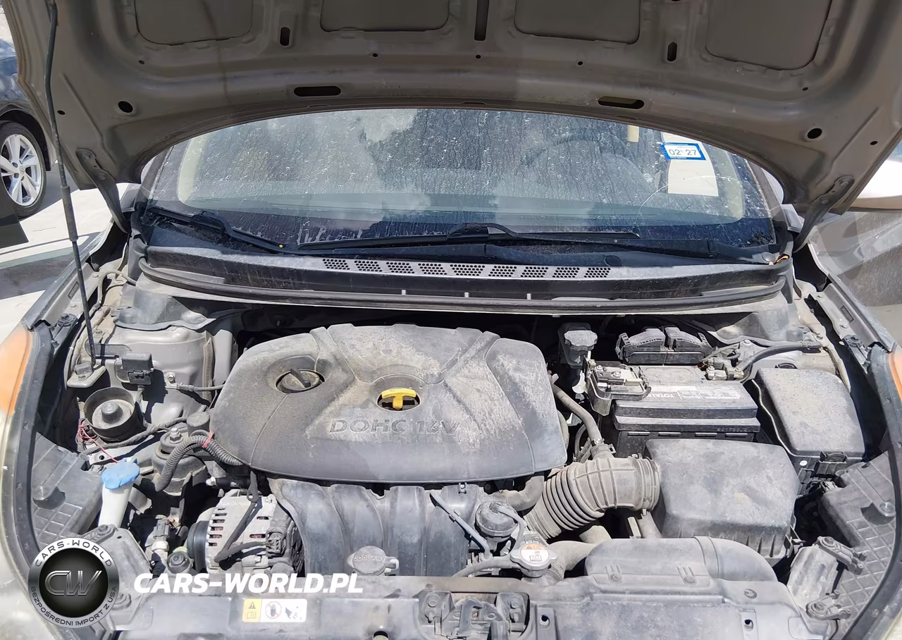 2013 Hyundai Elantra Gls VIN:5NPDH4AE5DH255439 - 10