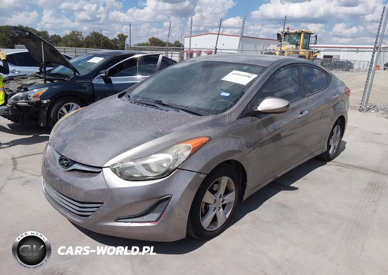 2013 Hyundai Elantra Gls VIN:5NPDH4AE5DH255439 - 2