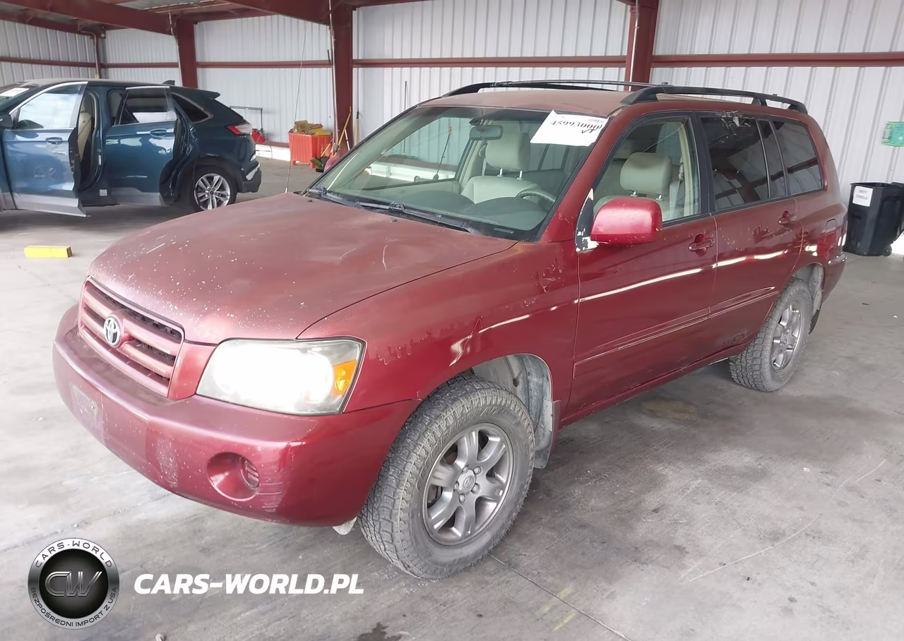 2005 Toyota Highlander V6 VIN:JTEGP21A250083494 - 2