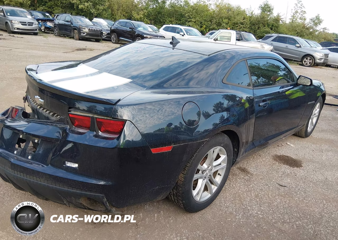 2013 Chevrolet Camaro 1Lt VIN:2G1FB1E37D9203663 - 4
