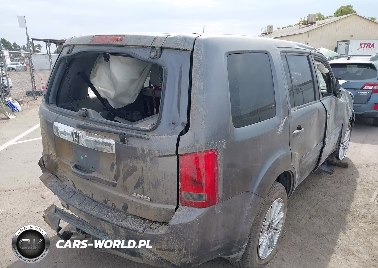 2014 Honda Pilot Ex VIN:5FNYF4H42EB014524 - 4