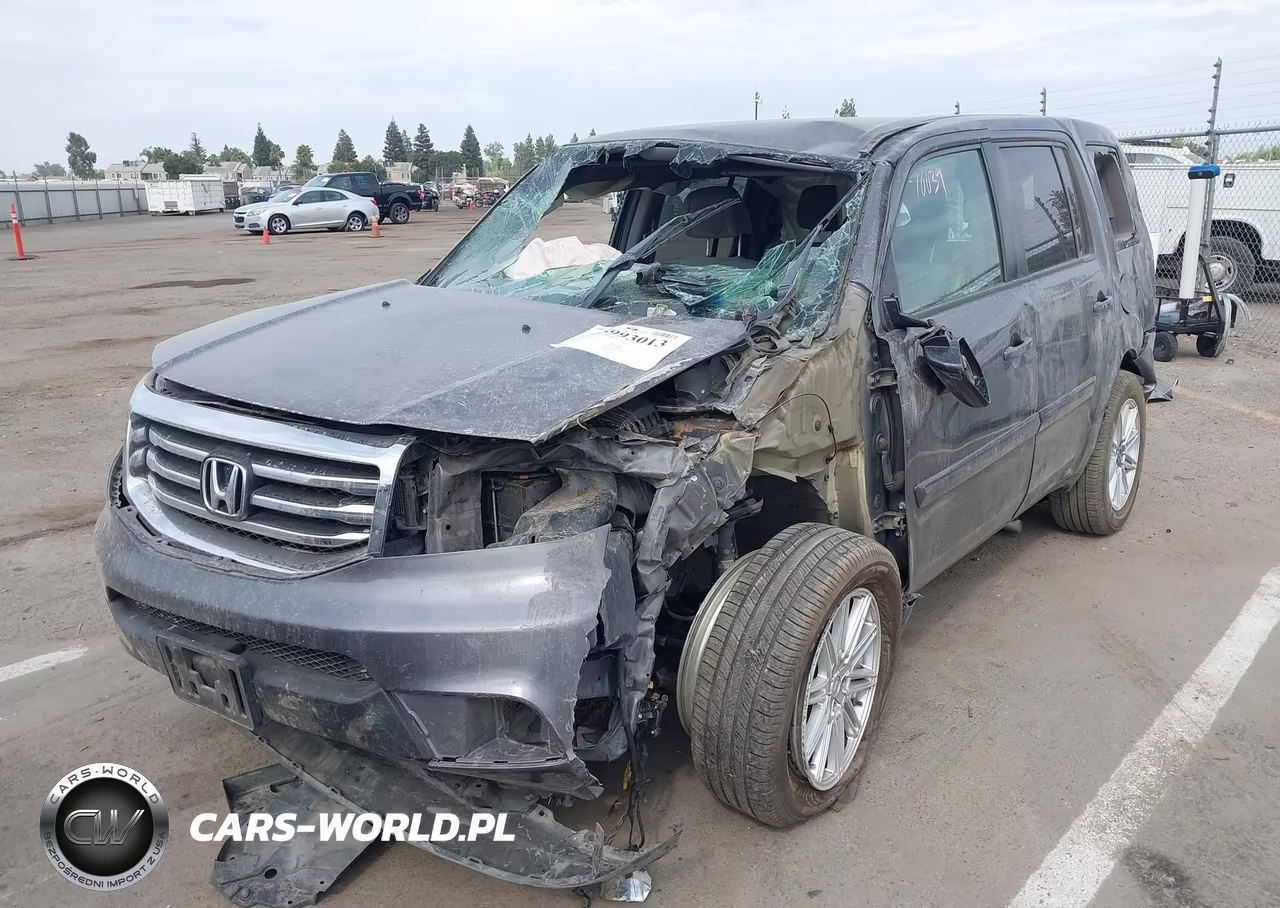 2014 Honda Pilot Ex VIN:5FNYF4H42EB014524 - 6