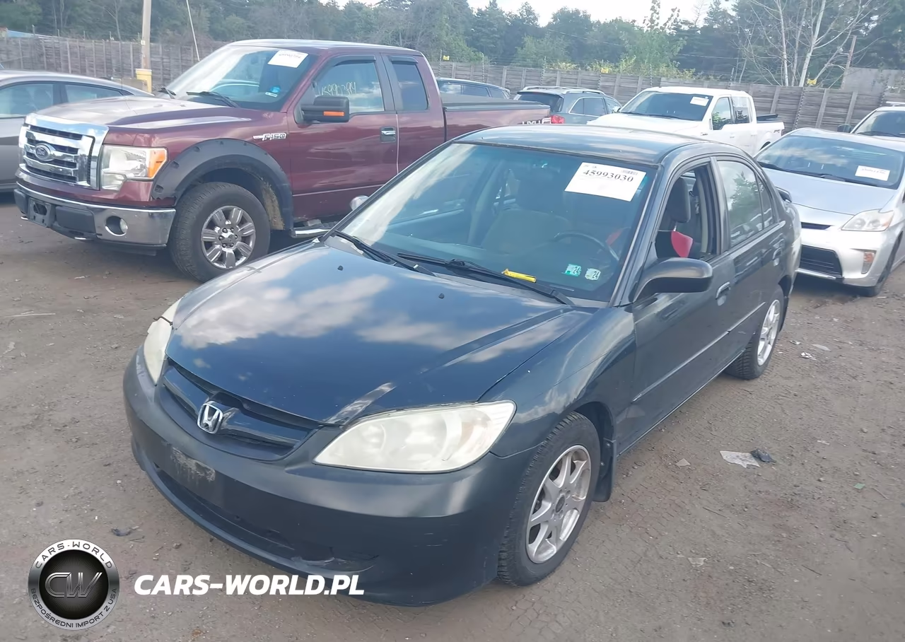 2005 Honda Civic Lx VIN:2HGES16555H633543 - 2