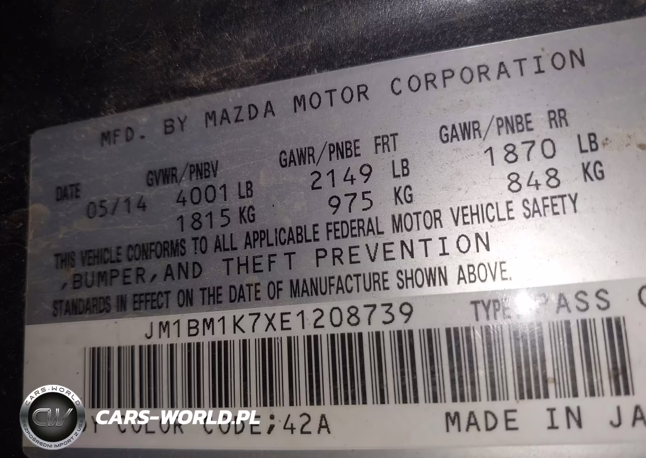 2014 Mazda Mazda3 I Sport VIN:JM1BM1K7XE1208739 - 9