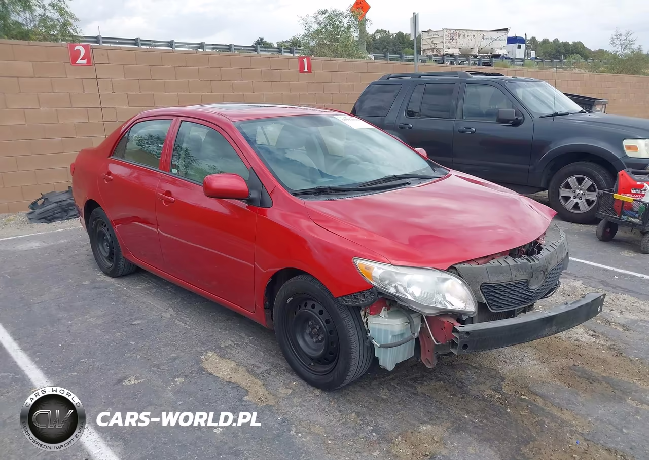 2010 Toyota Corolla Le VIN:1NXBU4EE7AZ369713 - 1