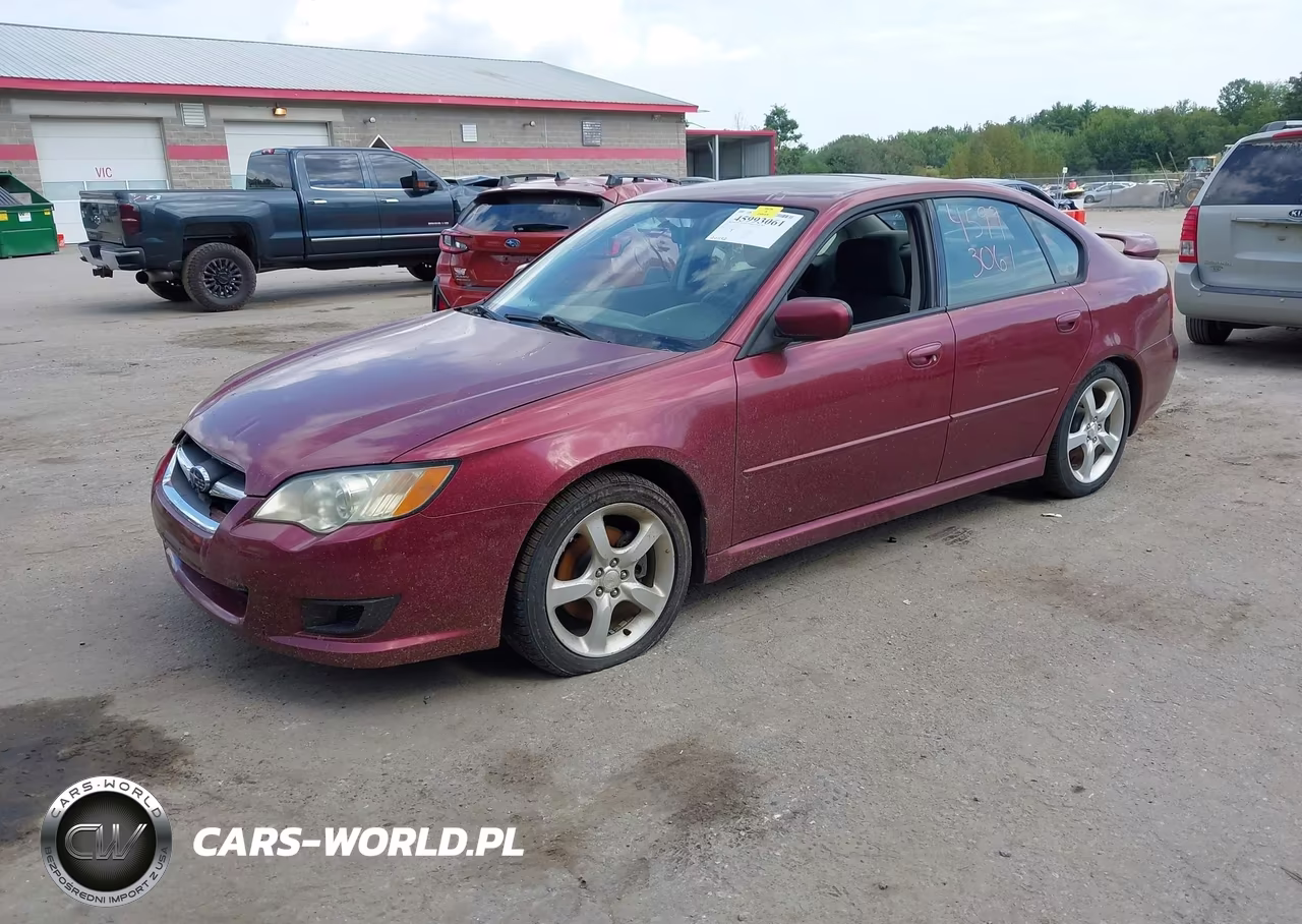 2009 Subaru Legacy 2.5I VIN:4S3BL616X97233572 - 2