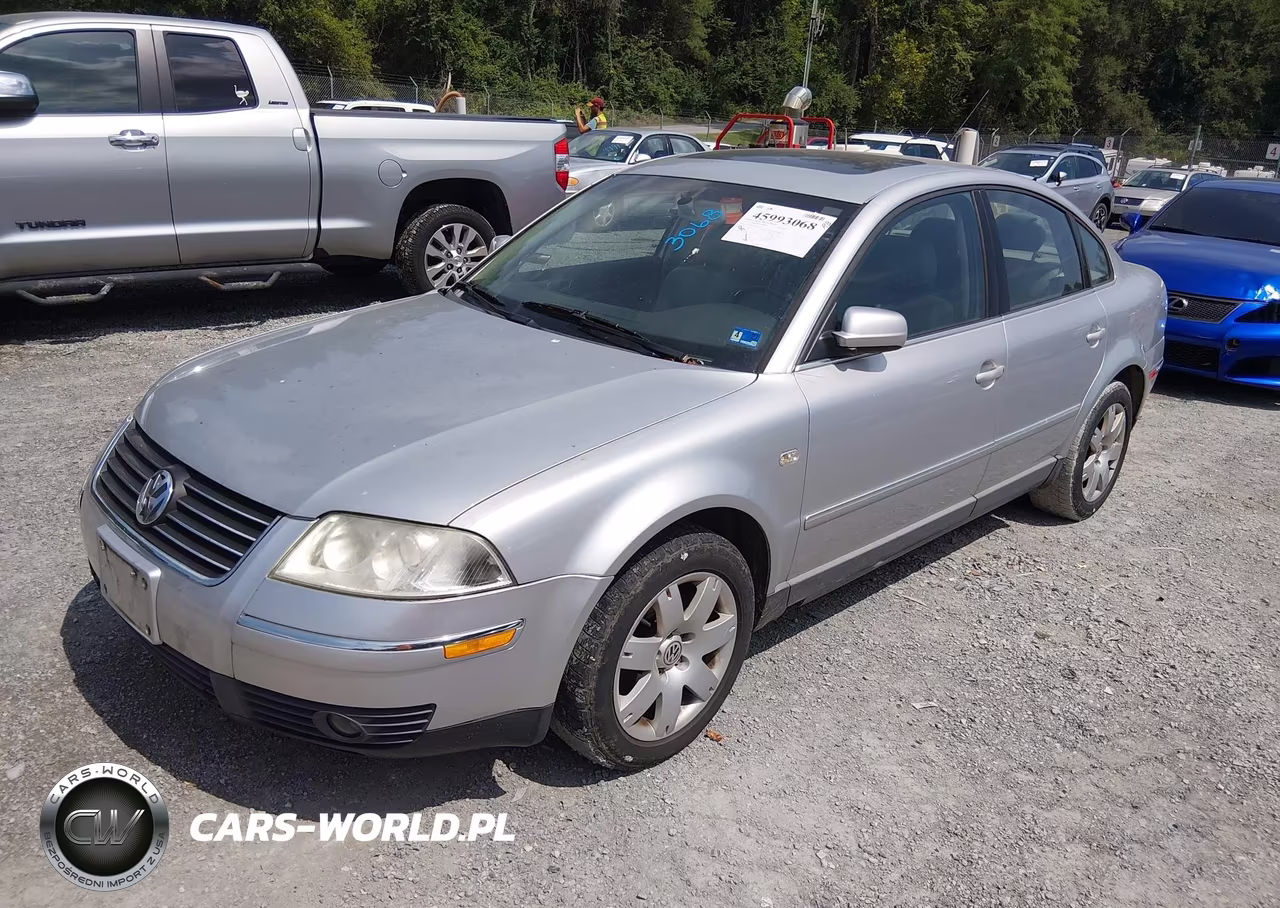 2003 Volkswagen Passat Glx VIN:WVWRH63B03P244856 - 2