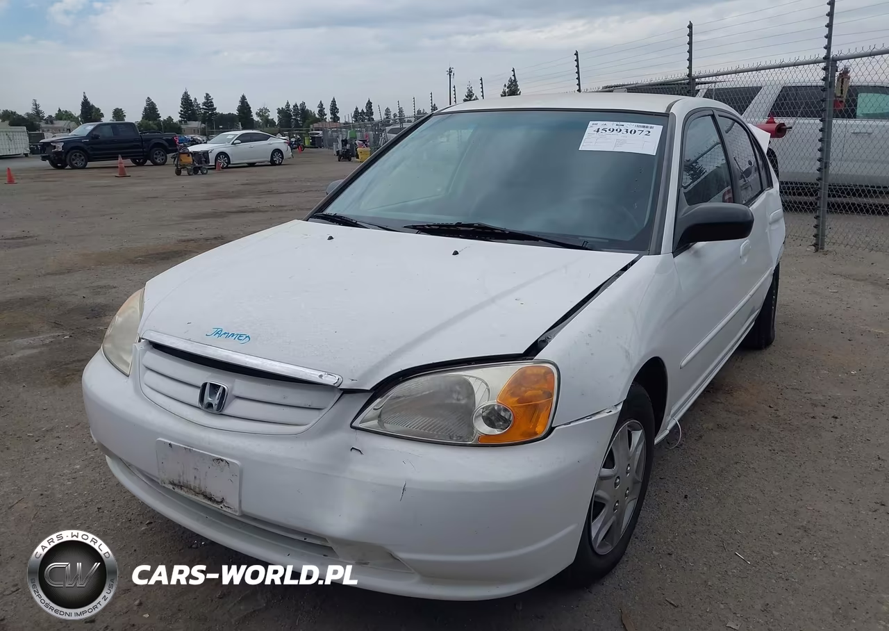 2003 Honda Civic Lx VIN:2HGES16543H624538 - 2
