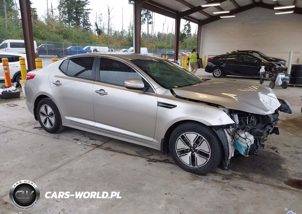 2012 Kia Optima Hybrid Ex VIN:KNAGM4AD9C5017413 - 14