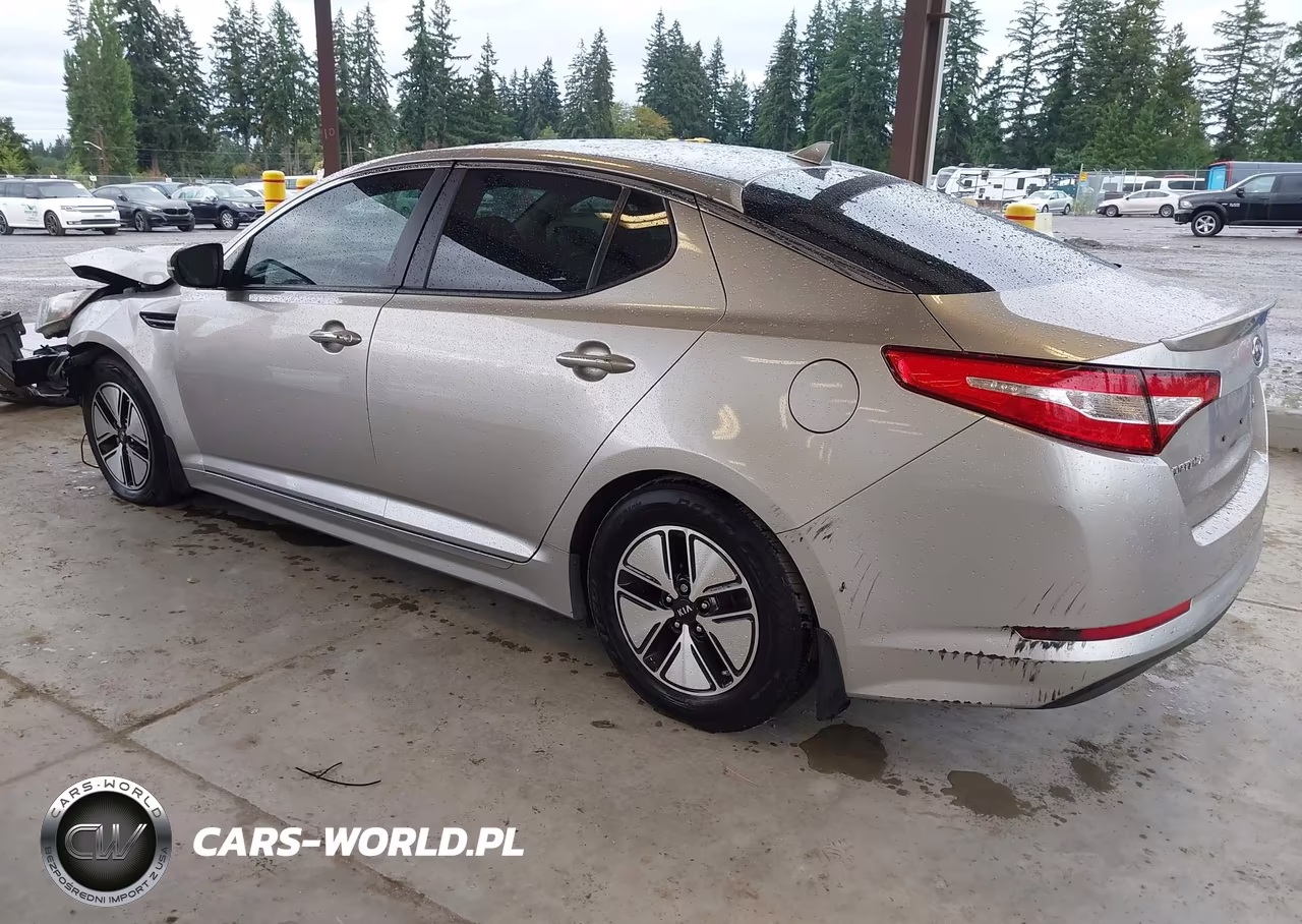 2012 Kia Optima Hybrid Ex VIN:KNAGM4AD9C5017413 - 3