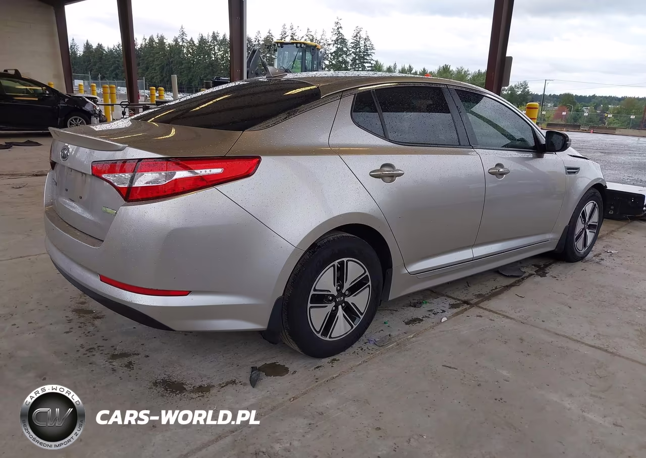 2012 Kia Optima Hybrid Ex VIN:KNAGM4AD9C5017413 - 4